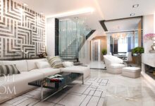 Photo of Дизайн гостиной с использованием декоративных светильников