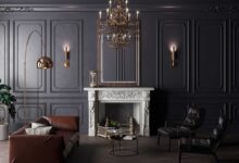 Photo of Арт-деко в оформлении спальни с винтажными элементами