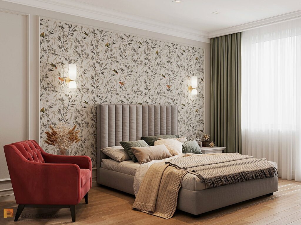 Фото 57 — Дизайн спальни с уютными элементами текстиля