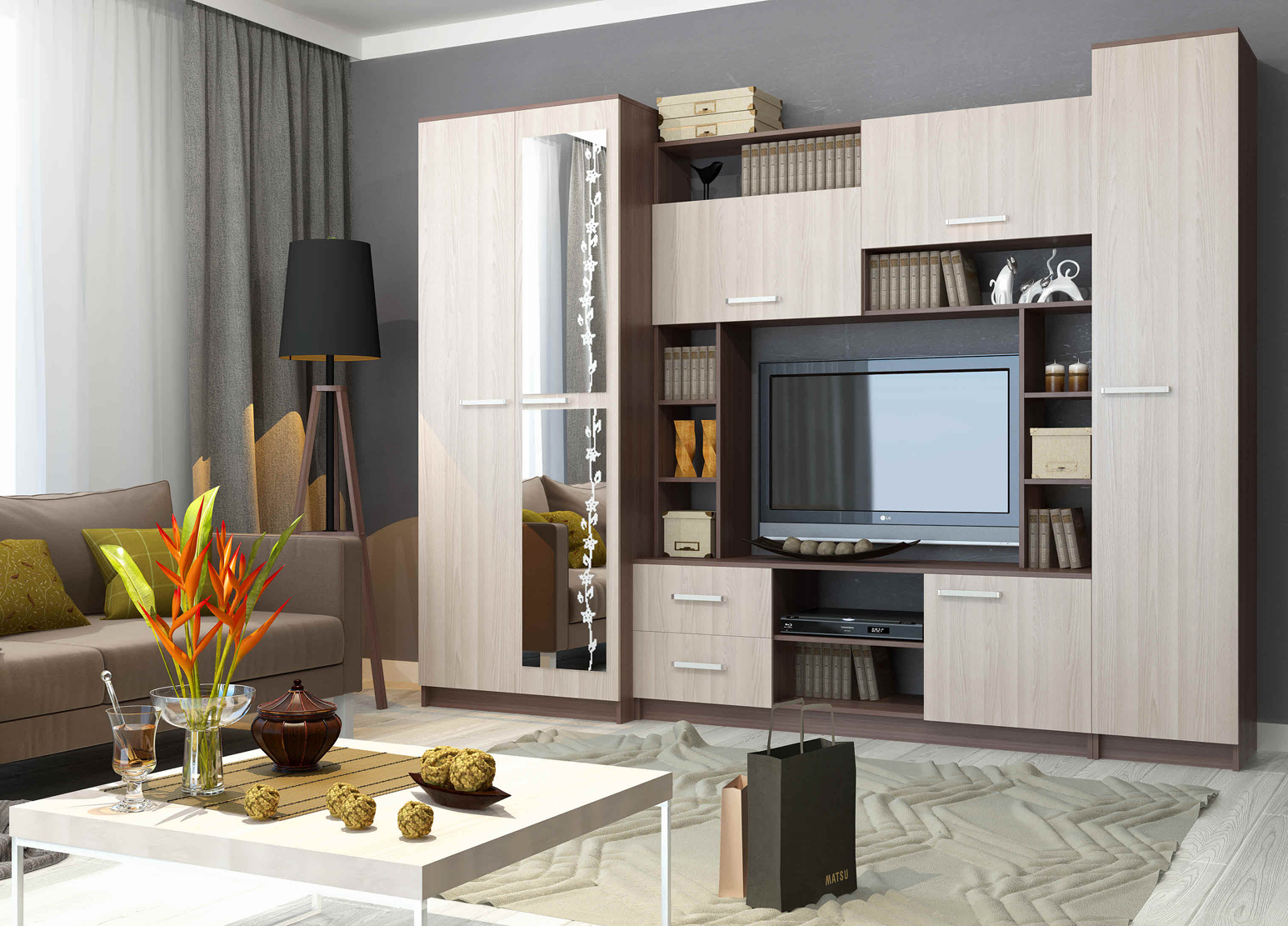 Фото 53 — Элегантная обстановка в классической гостиной