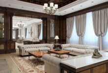 Photo of Модерн в оформлении гостиной с мягкой мебелью