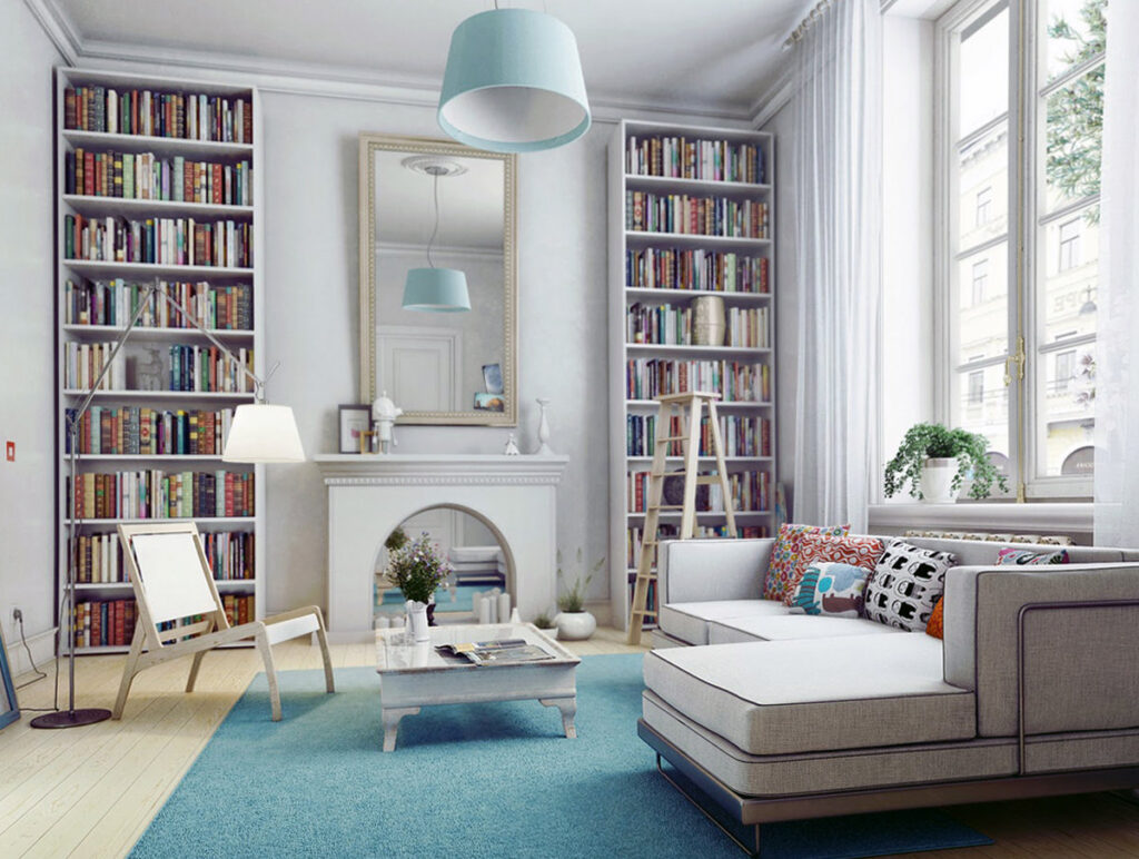 Фото 2 — 10 способов оформить комнату в скандинавском стиле