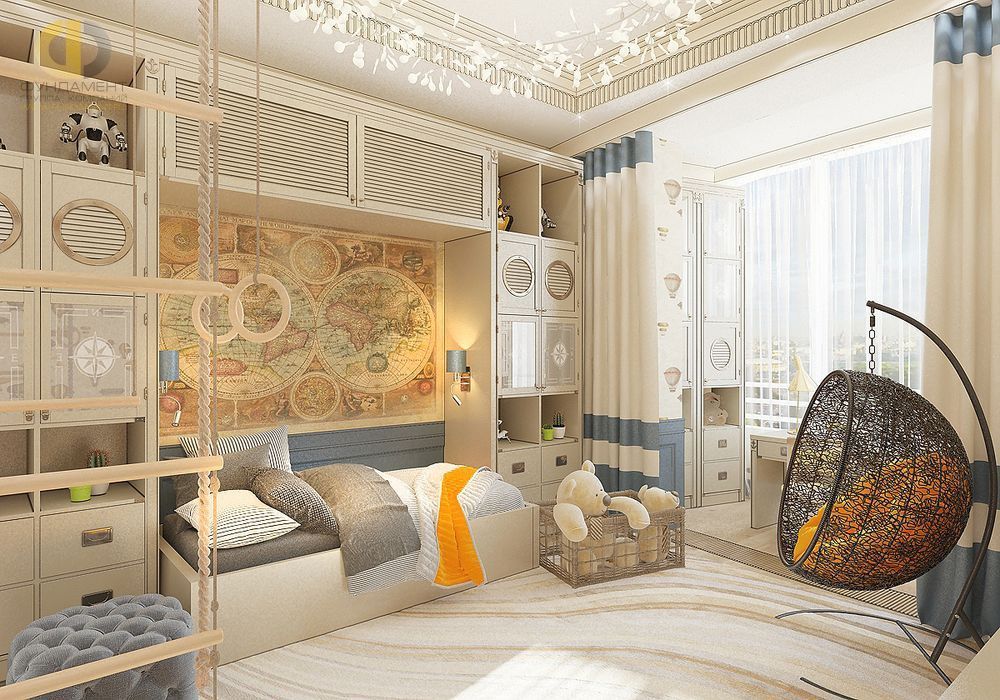 Фото 25 — Дизайн детской комнаты с учетом возраста ребенка