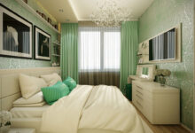 Photo of Уютная спальня в пастельных тонах