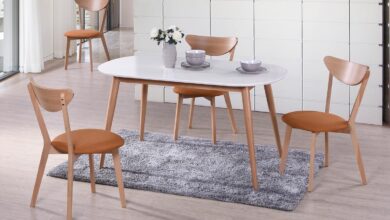 Photo of Столовая в скандинавском стиле с природными материалами